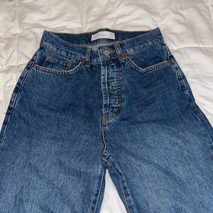 Top shop dark denim jeans